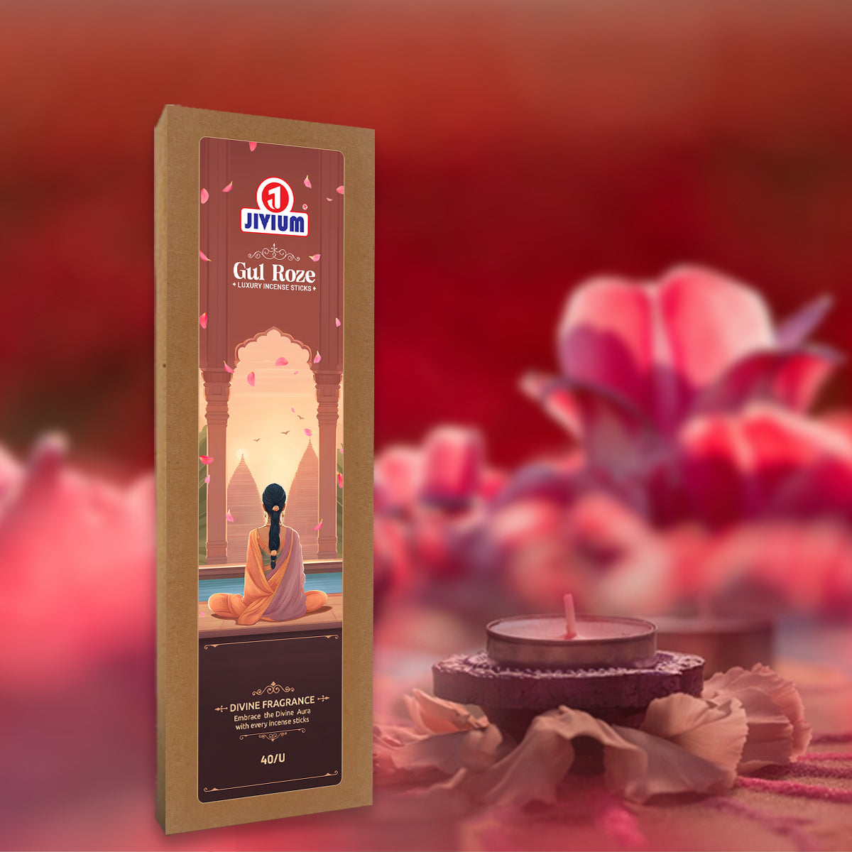 GUL ROZE - Luxury Incense Sticks