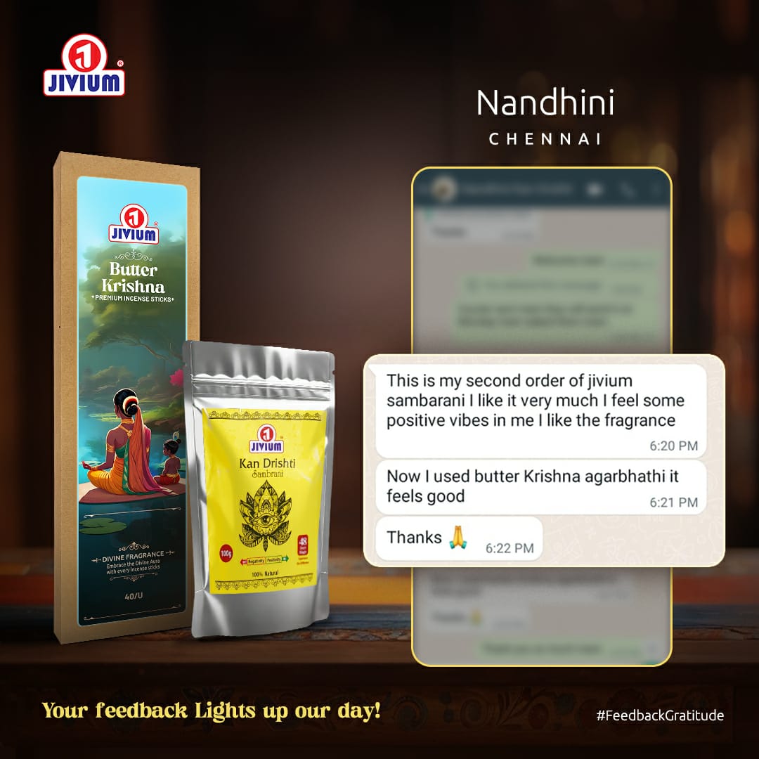 BUTTER KRISHNA - Premium Incense Sticks